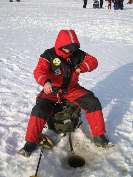 East Grand Lake, Ice Fishing