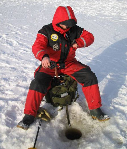 East Grand Lake, Ice Fishing